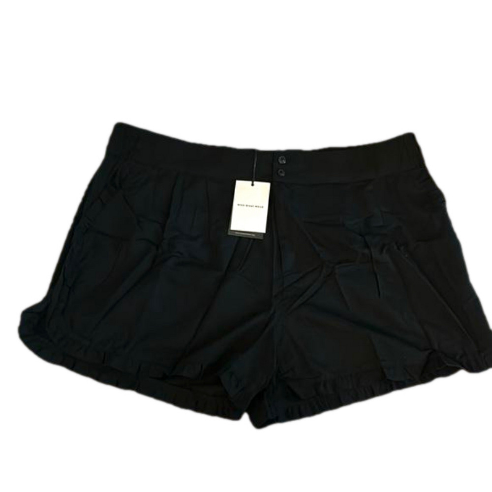 Who What Wear High Rise Shorts - Black - Women’s Size 24W